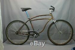 Schwinn Excelsior Vintage Cruiser Bike 18.5 Large Arnold USA Made Steel Charity
