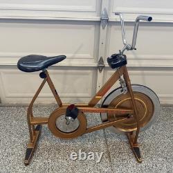 Schwinn Exercise Bike Stationary withtension exerciser uprightVTG 80's Model XR-8