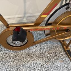 Schwinn Exercise Bike Stationary withtension exerciser uprightVTG 80's Model XR-8