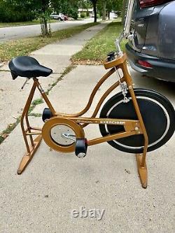 Schwinn Exerciser Gold Vintage Stationary Bike