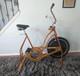Schwinn Exerciser Upright Vintage Exercise Bike Brown Speedometer Resistance
