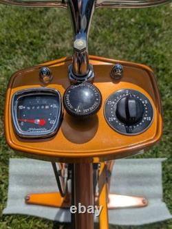 Schwinn Exerciser Upright Vintage Exercise Bike Brown Speedometer Resistance Schwinn Exerciser Upright Vintage Exercise Bike Brown Speedometer Resistance