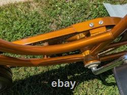 Schwinn Exerciser Upright Vintage Exercise Bike Brown Speedometer Resistance