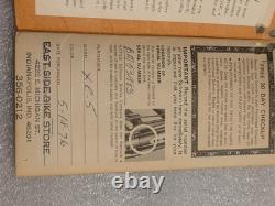 Schwinn Exerciser Upright Vintage Exercise Bike Brown Speedometer Resistance