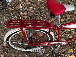 Schwinn Flying Star 1961 Vintage Bicycle All Original Complete For Restoration