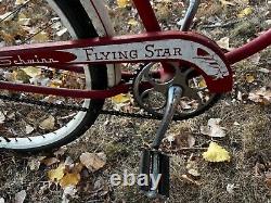 Schwinn Flying Star 1961 Vintage Bicycle All Original Complete For Restoration