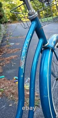 Schwinn Hollywood Cruiser Bicycle Vintage 1963 Blue Women's Girls Beach Bike