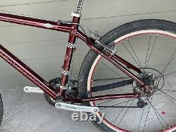 Schwinn Homegrown Pro Vintage Al 6061 17 inch (large) frame Red USA