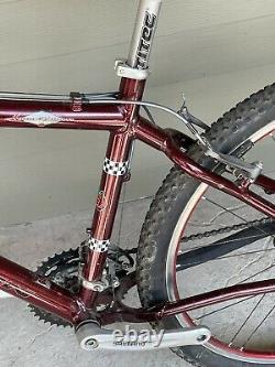 Schwinn Homegrown Pro Vintage Al 6061 17 inch (large) frame Red USA