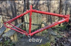 Schwinn Homegrown Vintage Mountain Bike Frame 19 Large Tomato Red 1996 Mtb
