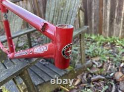 Schwinn Homegrown Vintage Mountain Bike Frame 19 Large Tomato Red 1996 Mtb