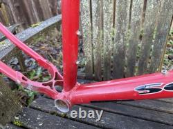 Schwinn Homegrown Vintage Mountain Bike Frame 19 Large Tomato Red 1996 Mtb