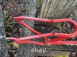 Schwinn Homegrown Vintage Mountain Bike Frame 19 Large Tomato Red 1996 Mtb