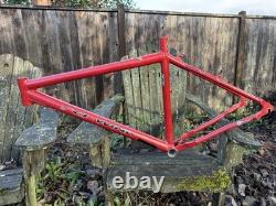 Schwinn Homegrown Vintage Mountain Bike Frame 19 Large Tomato Red 1996 Mtb