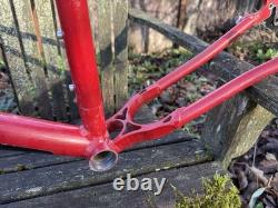 Schwinn Homegrown Vintage Mountain Bike Frame 19 Large Tomato Red 1996 Mtb