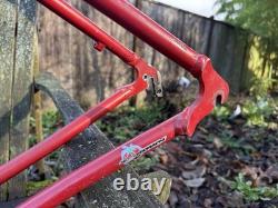Schwinn Homegrown Vintage Mountain Bike Frame 19 Large Tomato Red 1996 Mtb
