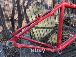 Schwinn Homegrown Vintage Mountain Bike Frame 19 Large Tomato Red 1996 Mtb