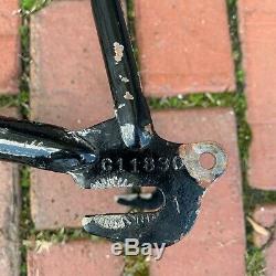 Schwinn Jaguar 5-speed Bicycle Frame With Fork Vintage Rare Black Balloon