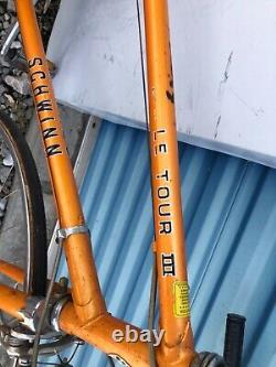 Schwinn LE TOUR III Vintage Touring Road Bike 56 cm 10 Speed Original