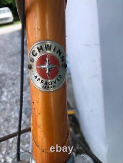 Schwinn LE TOUR III Vintage Touring Road Bike 56 cm 10 Speed Original