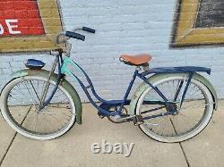 Schwinn Ladies Panther S2 26 Balloon Bicycle Vintage blue