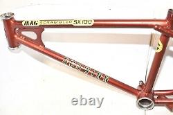 Schwinn MAG Scrambler SX100 Bicycle FRAME Vintage Original BMX 20 Bike Part