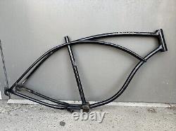 Schwinn Middleweight Bicycle Frame Black 1967 Vintage Fc27577