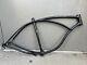 Schwinn Middleweight Bicycle Frame Black 1967 Vintage Fc27577