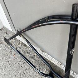 Schwinn Middleweight Bicycle Frame Black 1967 Vintage Fc27577