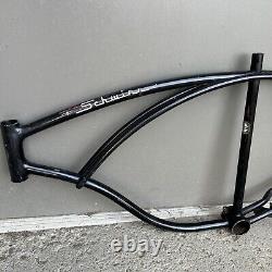 Schwinn Middleweight Bicycle Frame Black 1967 Vintage Fc27577