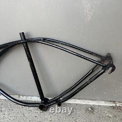 Schwinn Middleweight Bicycle Frame Black 1967 Vintage Fc27577