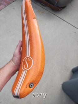Schwinn Orange Krate Stingray OEM Vintage Original Bicycle Seat 1969-1972