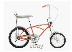 Schwinn Orange krate stingray bike. New in the box 125th anniversary