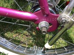 Schwinn Original 1967 20 Slik Chik Stingray Vintage Bicycle Krate Fastback 67