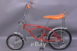 Schwinn Original Sting-Ray Orange Krate Vintage Style Banana Seat Bicycle