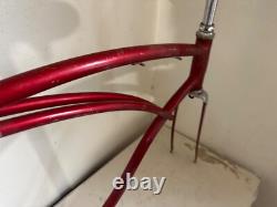 Schwinn Panther II RED 26 vintage antique Balloon Tire, Corvette, Jaguar 1959