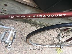 Schwinn Paramount 1974 Vintage Road Bicycle. Awesome Bike