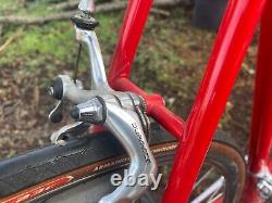 Schwinn Paramount Vintage Red Road Bike Columbus Dura-Ace 7400 58 x 62cm Steel