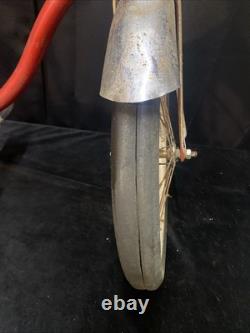 Schwinn Pixie Bicycle Red Original W Mummers Sticker Needs Tlc