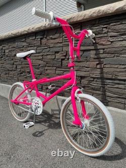 Schwinn Predator YO! FreeForm Pro Vintage Old BMX Freestyle Bike Pink 48 Araya