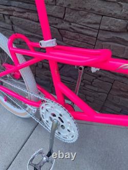 Schwinn Predator YO! FreeForm Pro Vintage Old BMX Freestyle Bike Pink 48 Araya