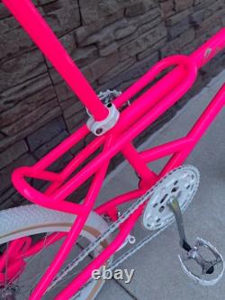 Schwinn Predator YO! FreeForm Pro Vintage Old BMX Freestyle Bike Pink 48 Araya
