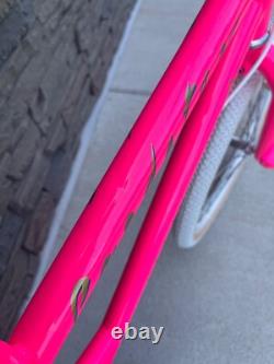 Schwinn Predator YO! FreeForm Pro Vintage Old BMX Freestyle Bike Pink 48 Araya