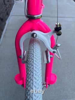 Schwinn Predator YO! FreeForm Pro Vintage Old BMX Freestyle Bike Pink 48 Araya