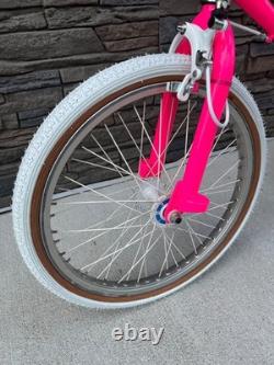 Schwinn Predator YO! FreeForm Pro Vintage Old BMX Freestyle Bike Pink 48 Araya