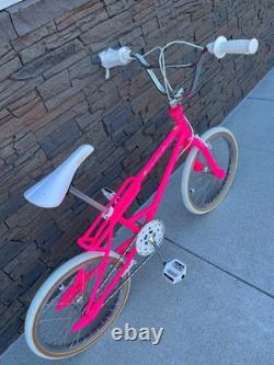 Schwinn Predator YO! FreeForm Pro Vintage Old BMX Freestyle Bike Pink Bicycle