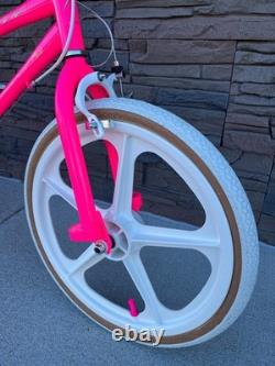 Schwinn Predator YO! FreeForm Pro Vintage Old BMX Freestyle Bike Pink Bicycle