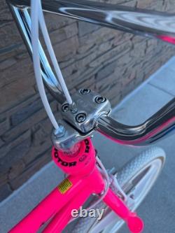 Schwinn Predator YO! FreeForm Pro Vintage Old BMX Freestyle Bike Pink Bicycle