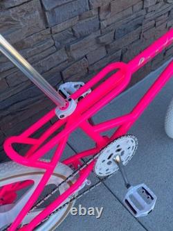 Schwinn Predator YO! FreeForm Pro Vintage Old BMX Freestyle Bike Pink Bicycle