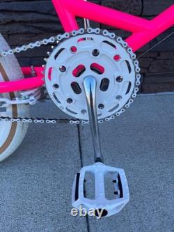 Schwinn Predator YO! FreeForm Pro Vintage Old BMX Freestyle Bike Pink Bicycle